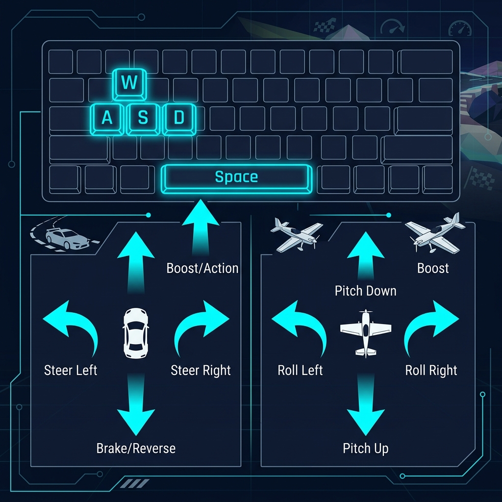 Ground vs Air Control Diagram